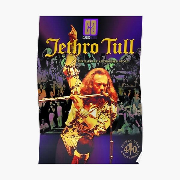 "jethro tull" Poster for Sale by jihanlaaroussi Redbubble