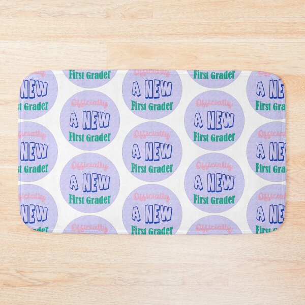 Item preview, Officially A New First Grader Back to School designed and sold by captainpeter.