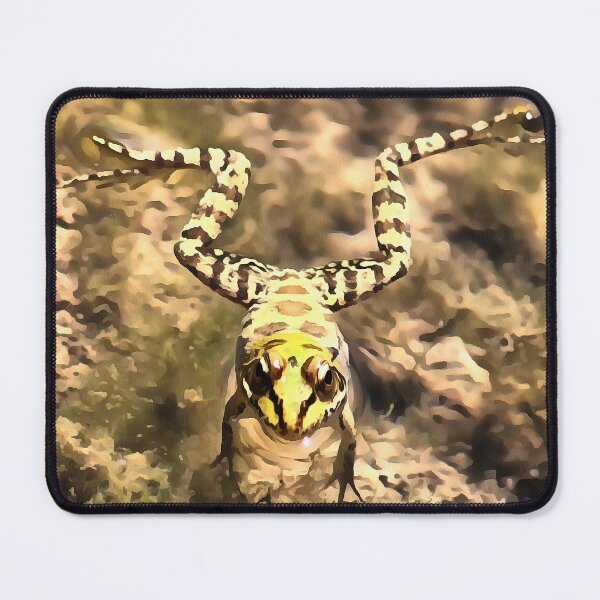 Item preview, Swimming Frog Immersed In Clear River Water Painting designed and sold by taiche.
