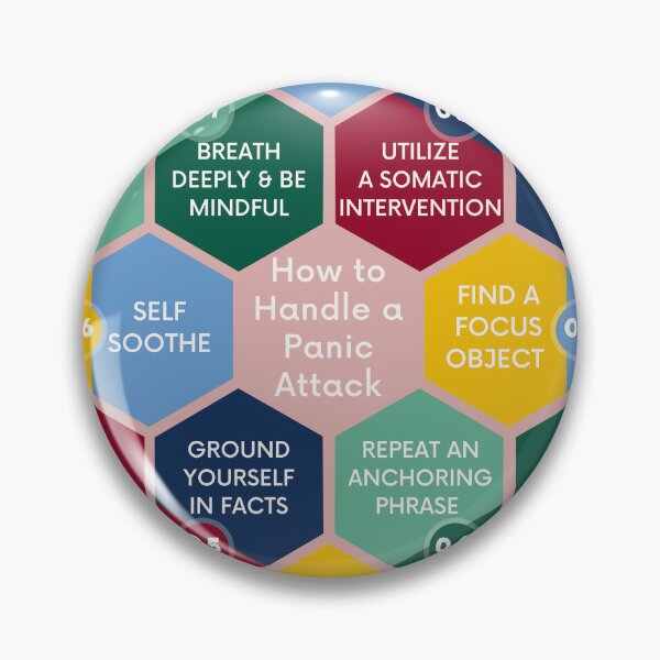 Item preview, How to Cope with A Panic Attack designed and sold by Grace Huntley.