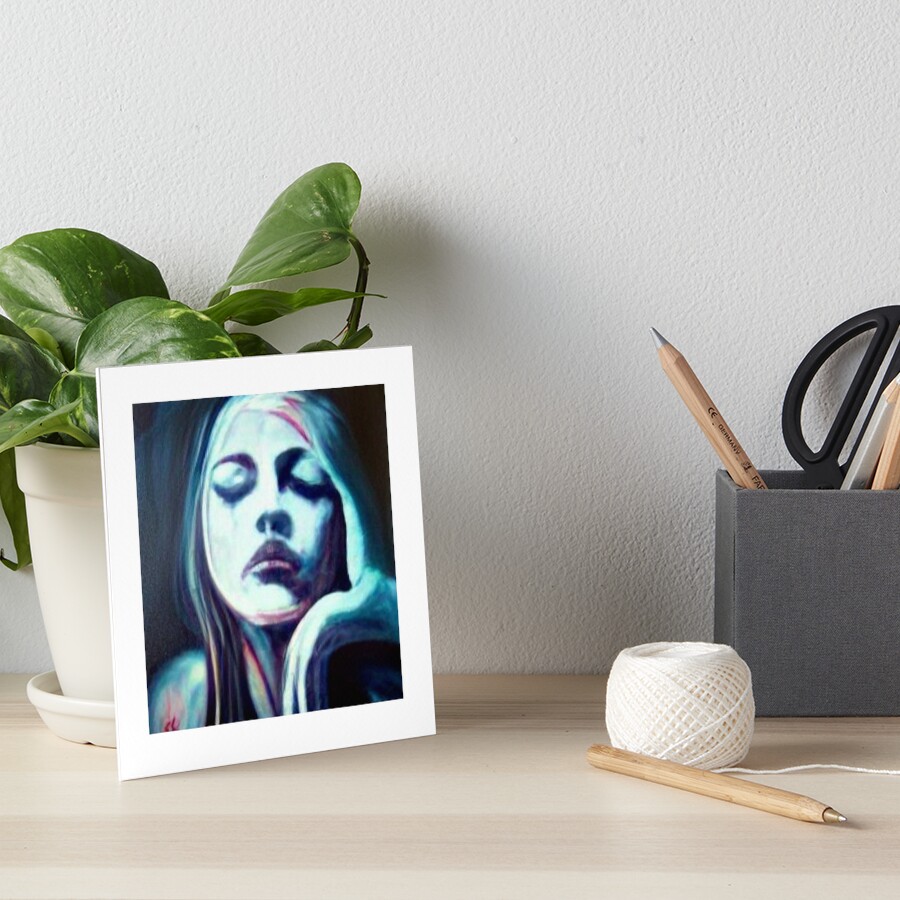 "AI Generated Art Dalle Mini " Art Board Print for Sale by Typical