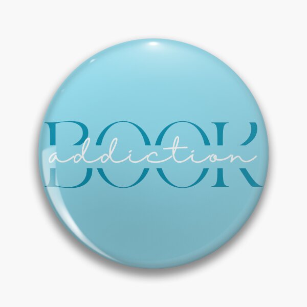 Item preview, Book Addiction (blue) designed and sold by foreverfictionl.