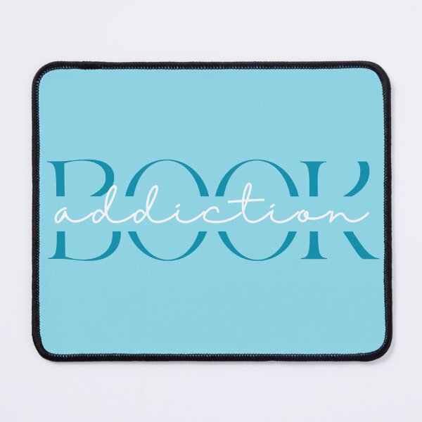 Item preview, Book Addiction (blue) designed and sold by foreverfictionl.