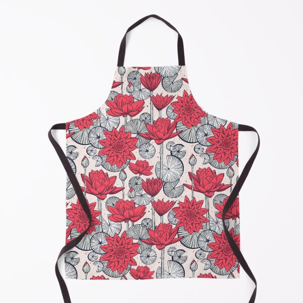 Item preview, pattern with water lilies - lotus flowers. designed and sold by RenattaZare.