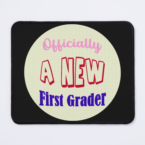 Item preview, Officially A New First Grader Back to School designed and sold by captainpeter.