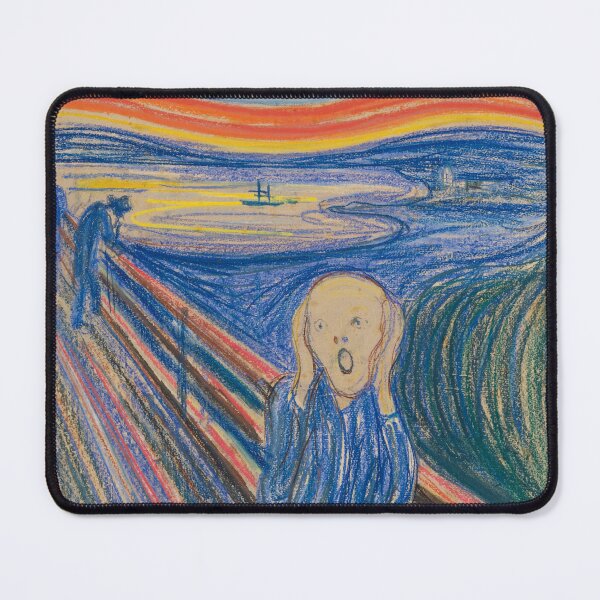 Item preview, The Scream (1895) Edvard Munch Artwork designed and sold by MellowSphere.