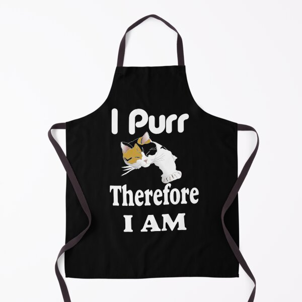 Item preview, I Purr, Therefore I Am Funny Calico Quote designed and sold by alayal57.