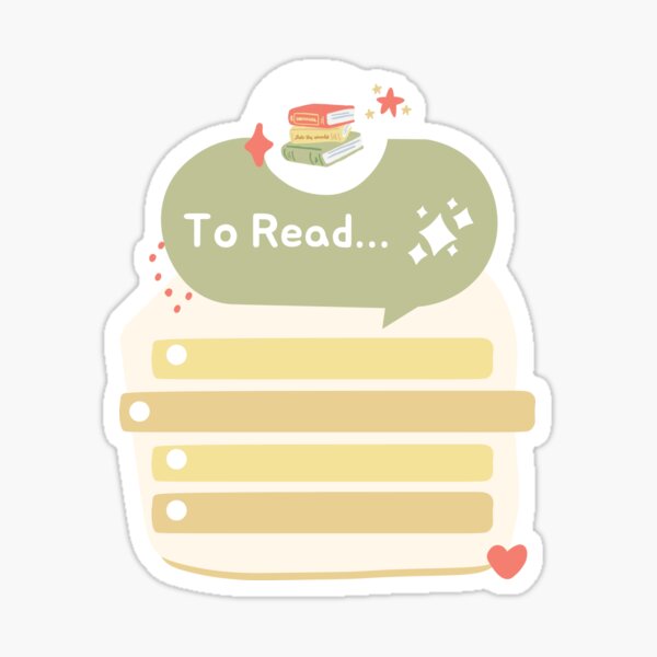 Artikel-Vorschau von Books To Read… kleine Checkliste für Buchliebhaber, designt und verkauft von TheMajesticGoat.