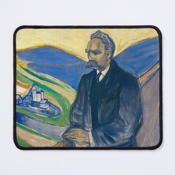 Item preview, Friedrich Nietzsche (1906) Edvard Munch designed and sold by MellowSphere.