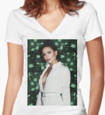 Lana Parrilla Women's Fitted V-Neck T-Shirt