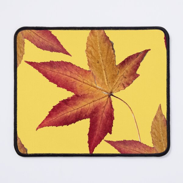 Item preview, Dry leaf with yellow design designed and sold by Made4You-Hub.