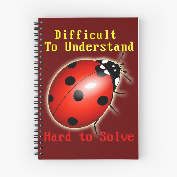 Item preview, Programador Joke Ladybug designed and sold by javaneka.