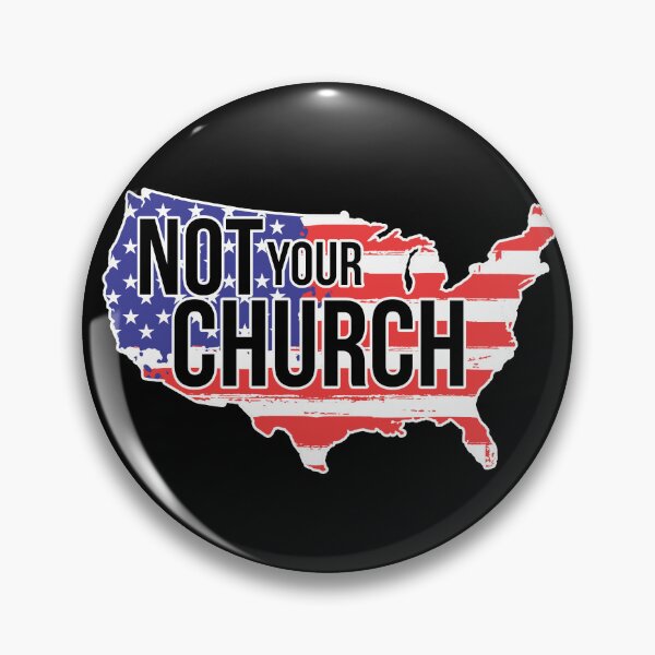 Item preview, Not Your Church (Flag) designed and sold by dustbrain.