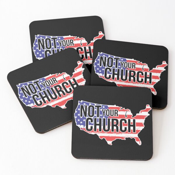 Item preview, Not Your Church (Flag) designed and sold by dustbrain.