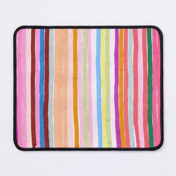 Item preview, Vertical colorful striped pattern - multicolor watercolor stripes designed and sold by patterncrow.