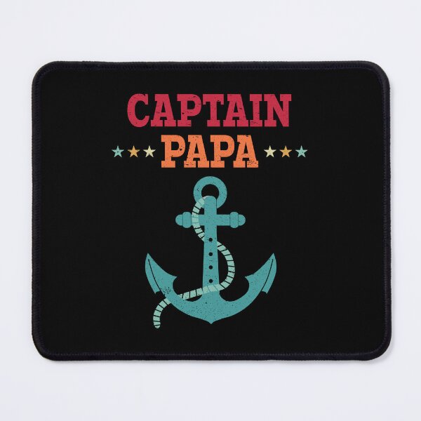 Item preview, Captain Papa Design Dad Fisherman And Sailor Retro Vintage designed and sold by NH2019.