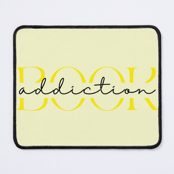 Item preview, Book Addiction (yellow) designed and sold by foreverfictionl.