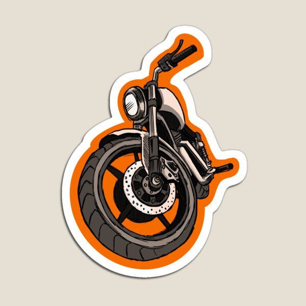 Item preview, Motorcycle front view designed and sold by Giovanni-c.