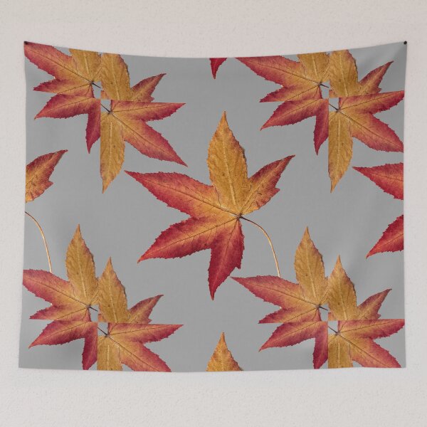 Item preview, Dry leaf with silver design designed and sold by Made4You-Hub.
