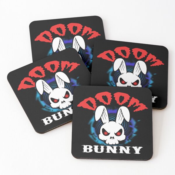 Item preview, DOOM BUNNY. Bunny Skull. designed and sold by AllLeftSides42.