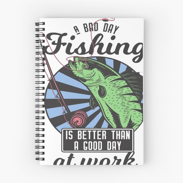 Item preview, A Bad Day Fishing Is Better Than A Good Day At Work Fishing Dad Gift T-shirt designed and sold by othmane99.