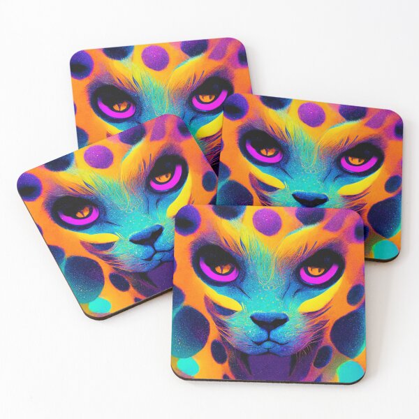 Item preview, Psychedelic Cheetah  designed and sold by ResistNormality.