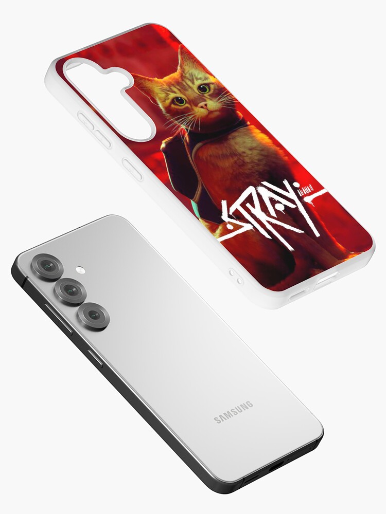 Thumbnail 2 of 4, Samsung Galaxy Phone Case, Stray Cat Game poster designed and sold by ZuliShoppy.