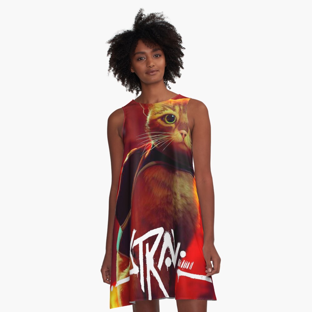 Item preview, A-Line Dress designed and sold by ZuliShoppy.