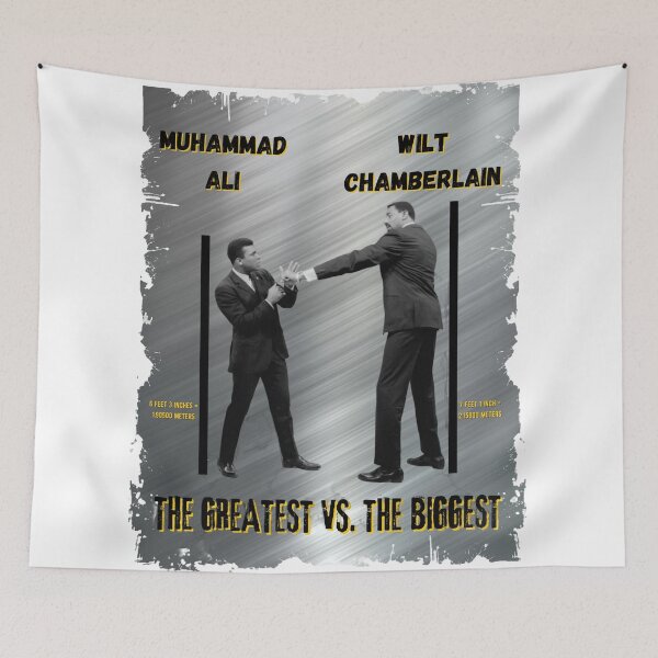 Item preview, Muhammad Ali Vs. Wilt Chamberlain designed and sold by DrawingAndText.