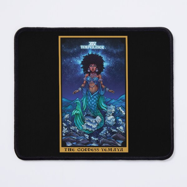 Item preview, The Goddess Yemaya Temperance Tarot Card designed and sold by TheGhoulishGarb.
