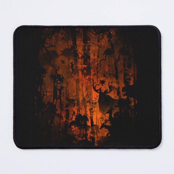 Item preview, Autumn Animals - Orange Forest (Silhouettes) designed and sold by Area31Studios.