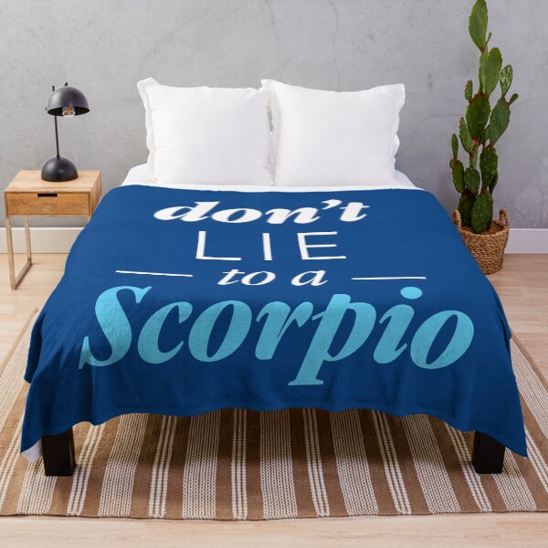 Item preview, Don't Lie to a Scorpio | Scorpio funny facts designed and sold by Lindsay Marie Patterns.