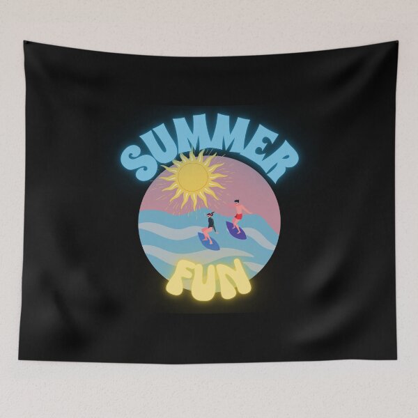 Item preview, Summer Fun, Surfing in Ocean design designed and sold by mbuz90.