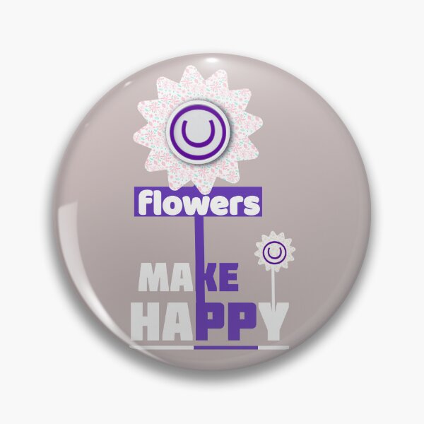 Item preview, Flowers Make Happy designed and sold by MOKAdesign.