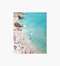Coastal, Beach art, Blue Water, Sea, Ocean Art Board