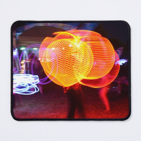 Item preview, Poi spinning photograph at night - WelshDesigns designed and sold by welshdesigns.
