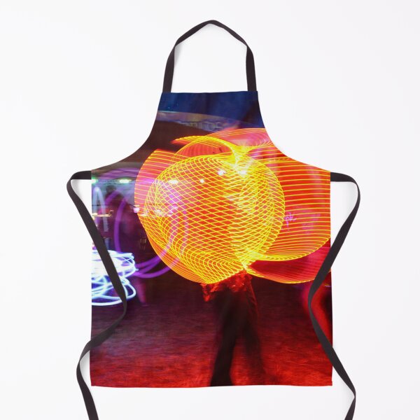 Item preview, Poi spinning photograph at night - WelshDesigns designed and sold by welshdesigns.