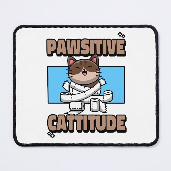 Item preview, Pawsitive Catitude designed and sold by SAarcado.