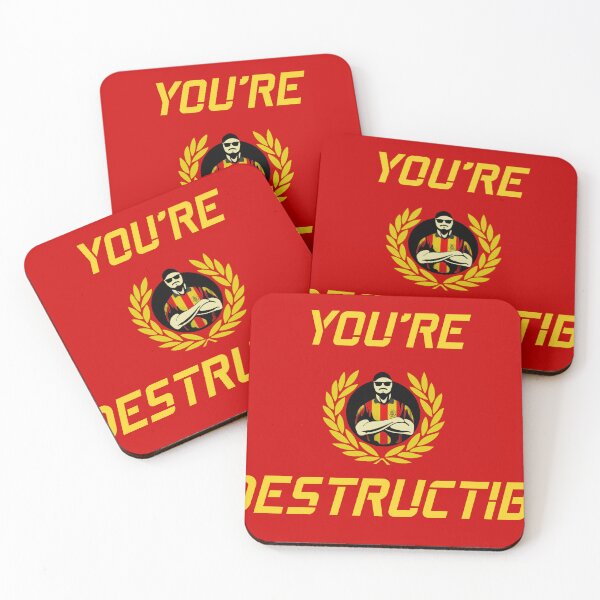 Item preview, Indestructible - red flat - Mechelen Tshirt, sticker, hoodie designed and sold by Kakker4Life.