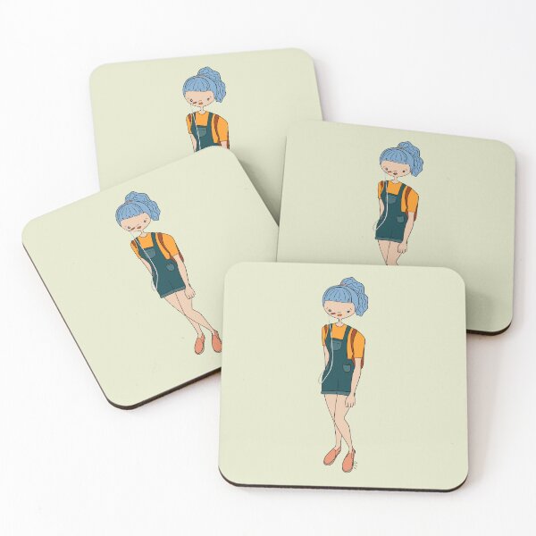 Item preview, Cute Girl With Nasal Feeding Tube (Green) designed and sold by misslovelymess.