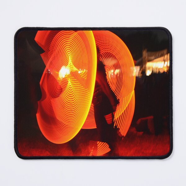 Item preview, Poi spinning photograph at night - WelshDesigns designed and sold by welshdesigns.