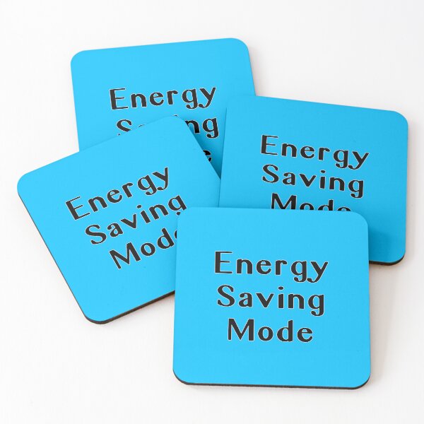 Item preview, Energy Saving Mode Funny T-shirt designed and sold by Narkusdesign.