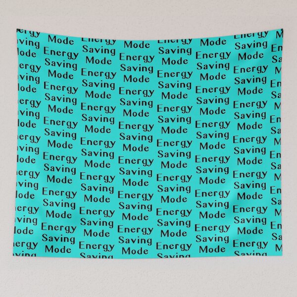 Item preview, Energy Saving Mode Funny T-shirt designed and sold by Narkusdesign.
