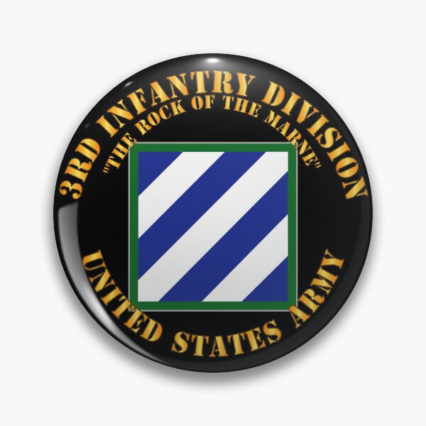 Item preview, Army - 3rd ID - The Rock of the Marne designed and sold by Military Insignia Products.