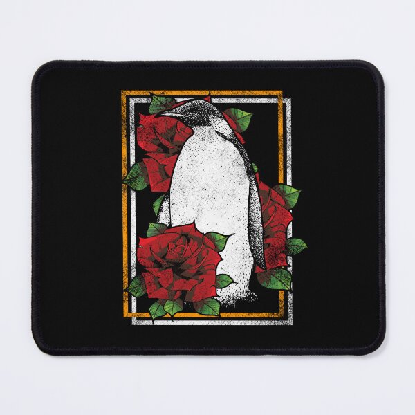 Item preview, King penguin with roses designed and sold by Mila1946.