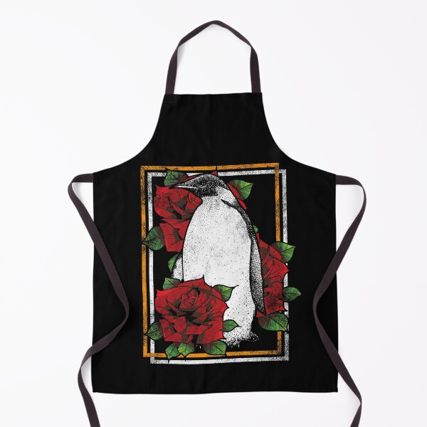 Item preview, King penguin with roses designed and sold by Mila1946.
