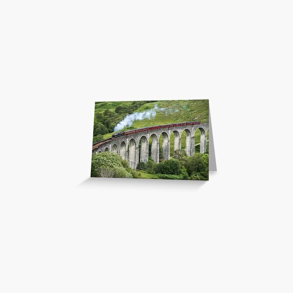 Item preview, The Jacobite crossing Glenfinnan Viaduct designed and sold by AntonyM Photography.