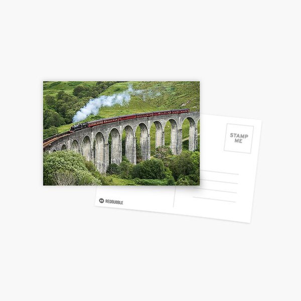 Item preview, The Jacobite crossing Glenfinnan Viaduct designed and sold by AntonyM Photography.