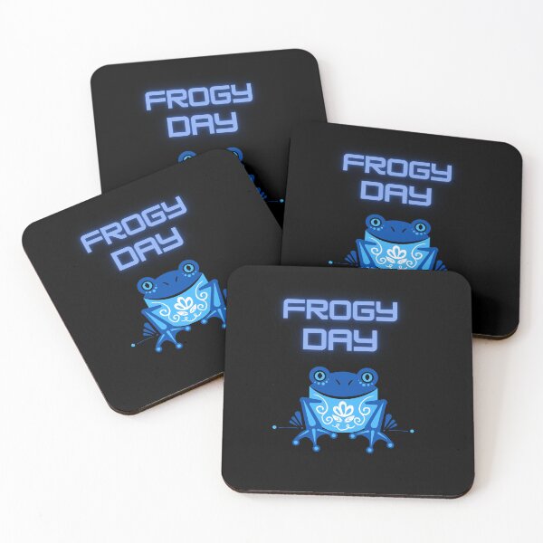 Item preview, Neon Blue Frog designed and sold by jessypaul027.