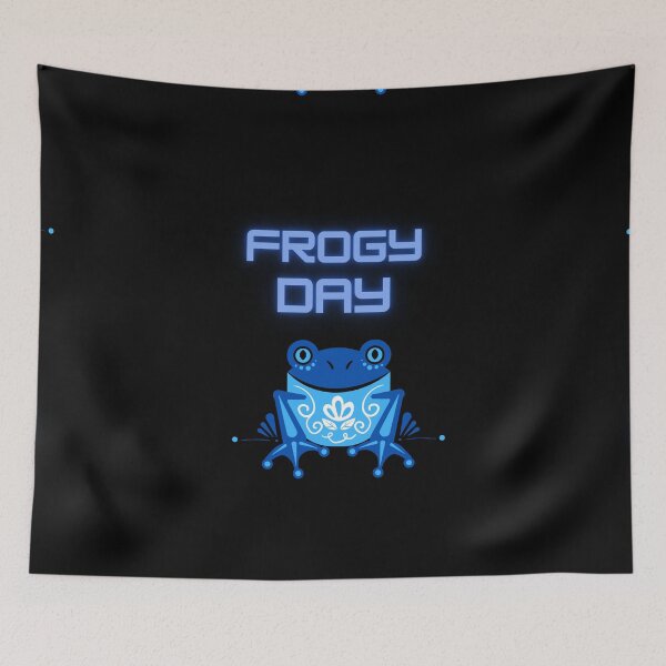 Item preview, Neon Blue Frog designed and sold by jessypaul027.